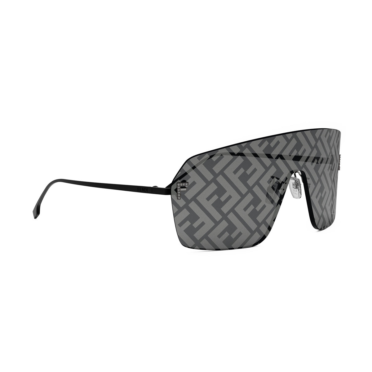 FE4121US 02A Nero Opaco Metal Occhiali Da Sole