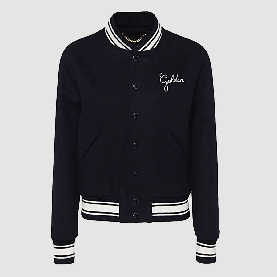 Golden Goose 66% Polyamide jacket in navy