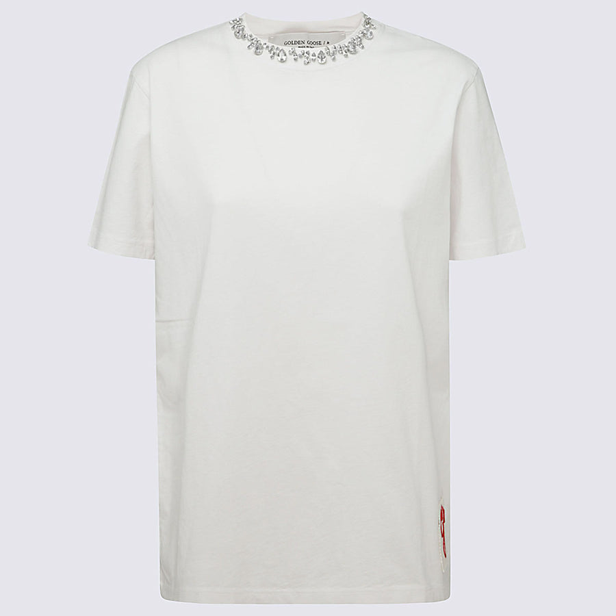 Golden Goose 100% cotton t-shirt in white
