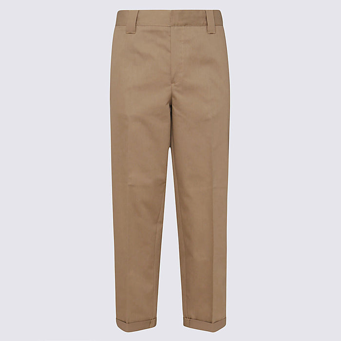 Golden Goose Trousers Khaki Beige _co Pl Em