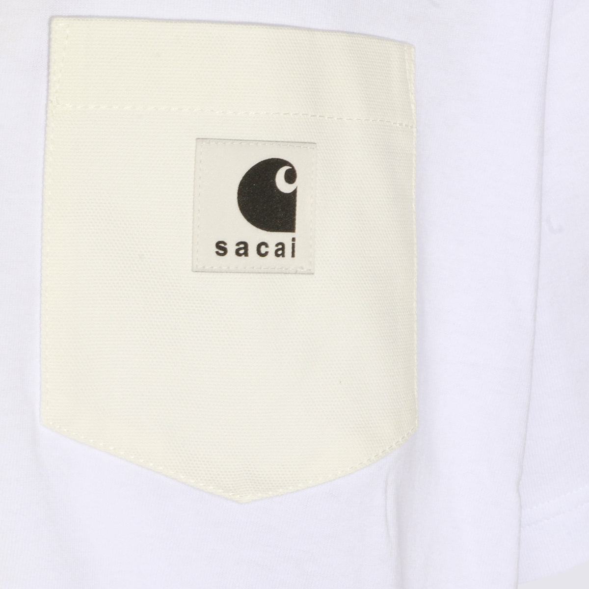 SACAI CARHARTT WIP T-shirts and Polos White