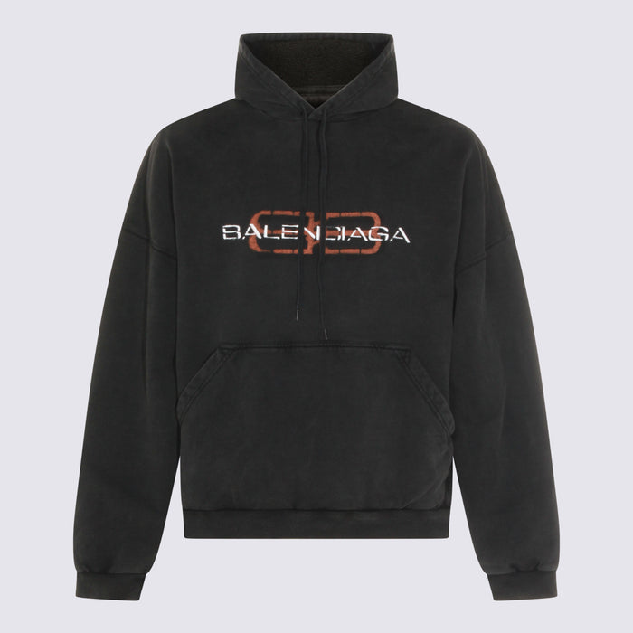 Balenciaga Sweaters Black _100 % Co