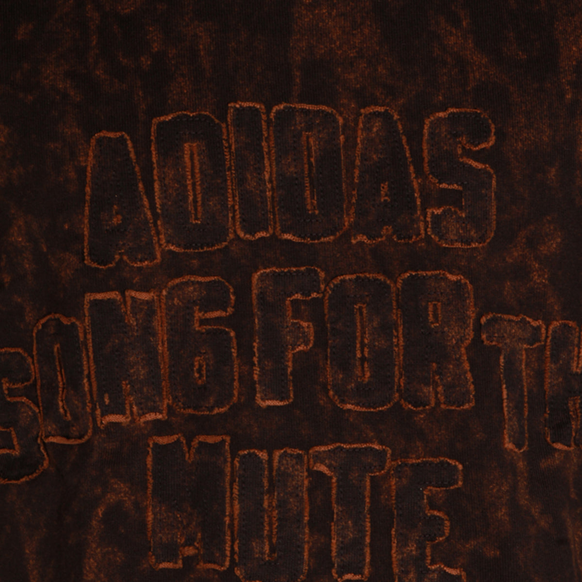 ADIDAS X SONG FOR THE MUTE T-shirts and Polos Black/wild Brown _co