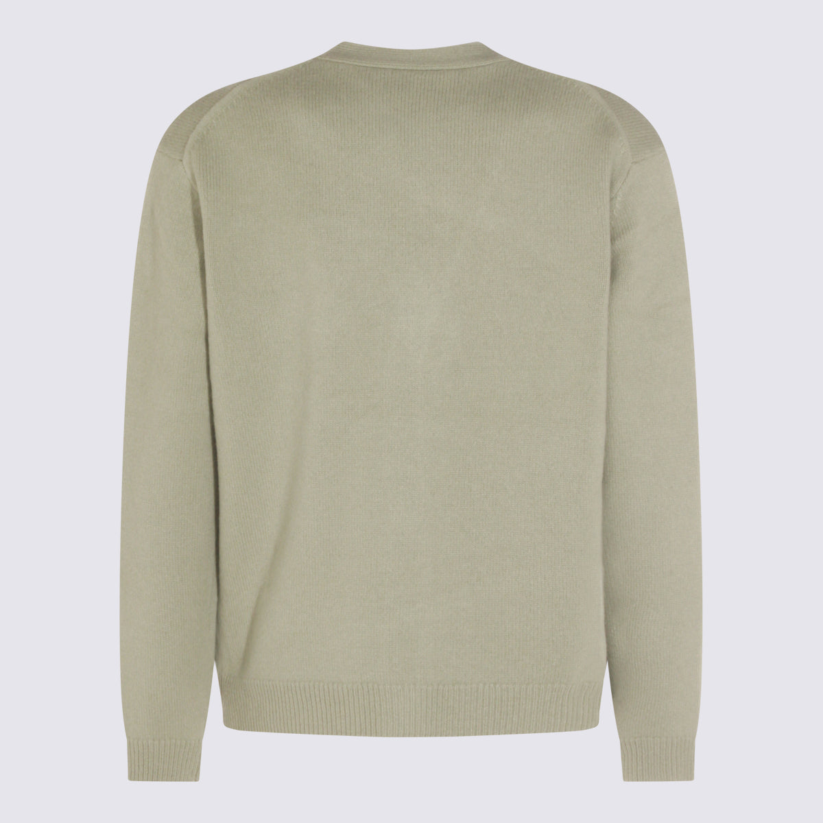 MAISON KITSUNE Sweaters Sage Green/ecru _wo