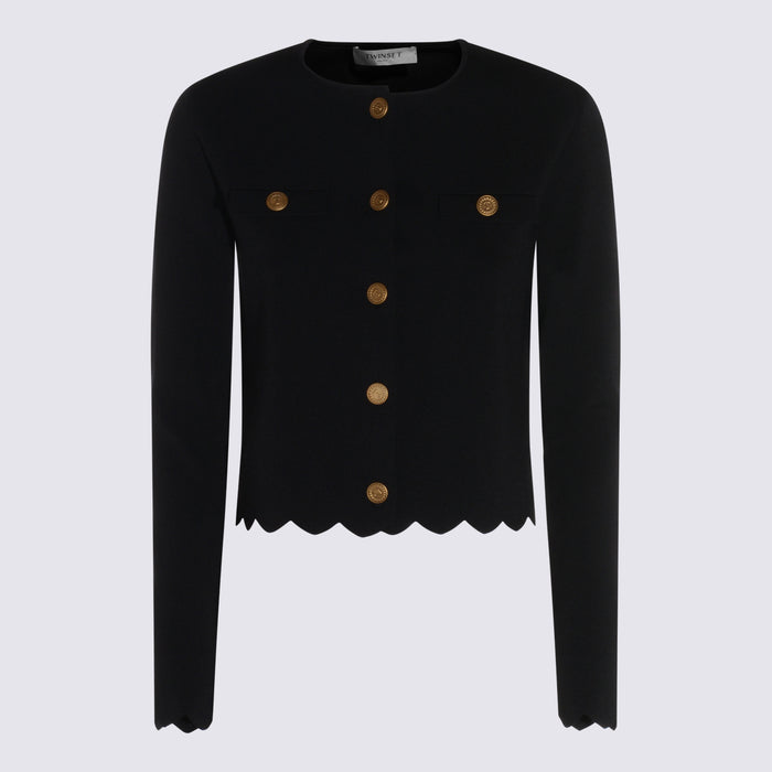 Twin-set Jackets Black _vi Ry Ea
