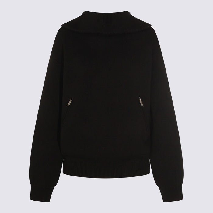 Balenciaga Sweaters Black _100 % Co