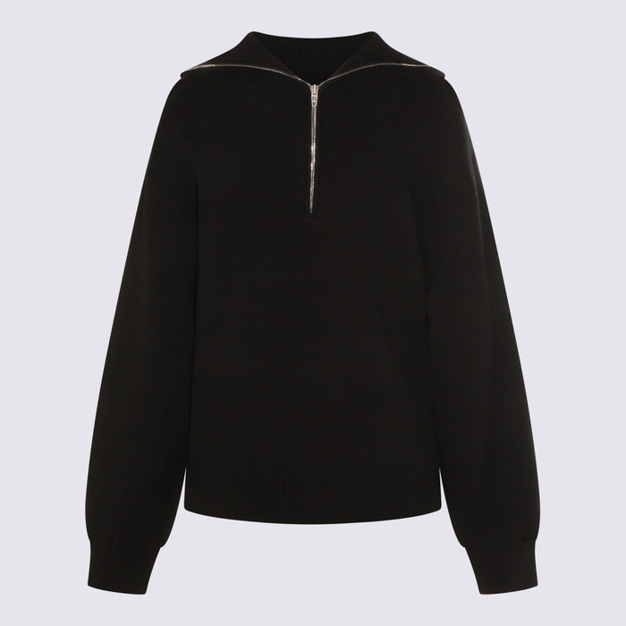 Balenciaga Sweaters Black _100 % Co