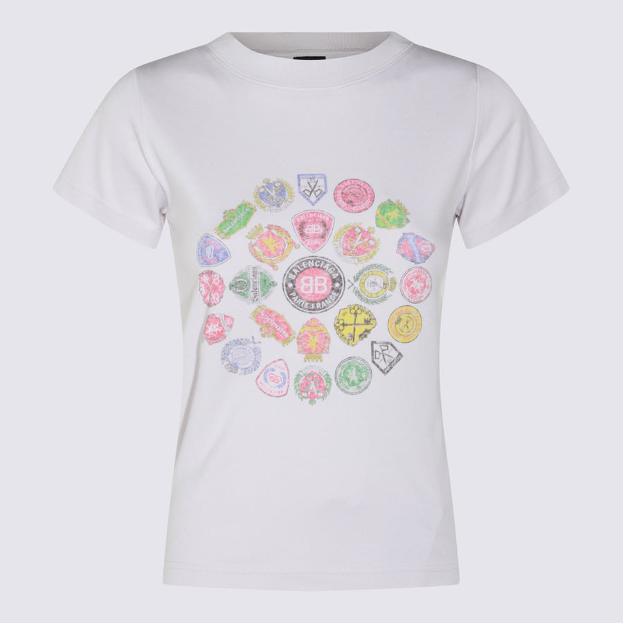 Balenciaga 100% Cotton t-shirt in white