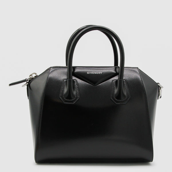 Givenchy Leather top handle bag in black