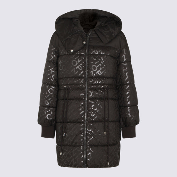 Pinko 100% Polyamide down jacket in black