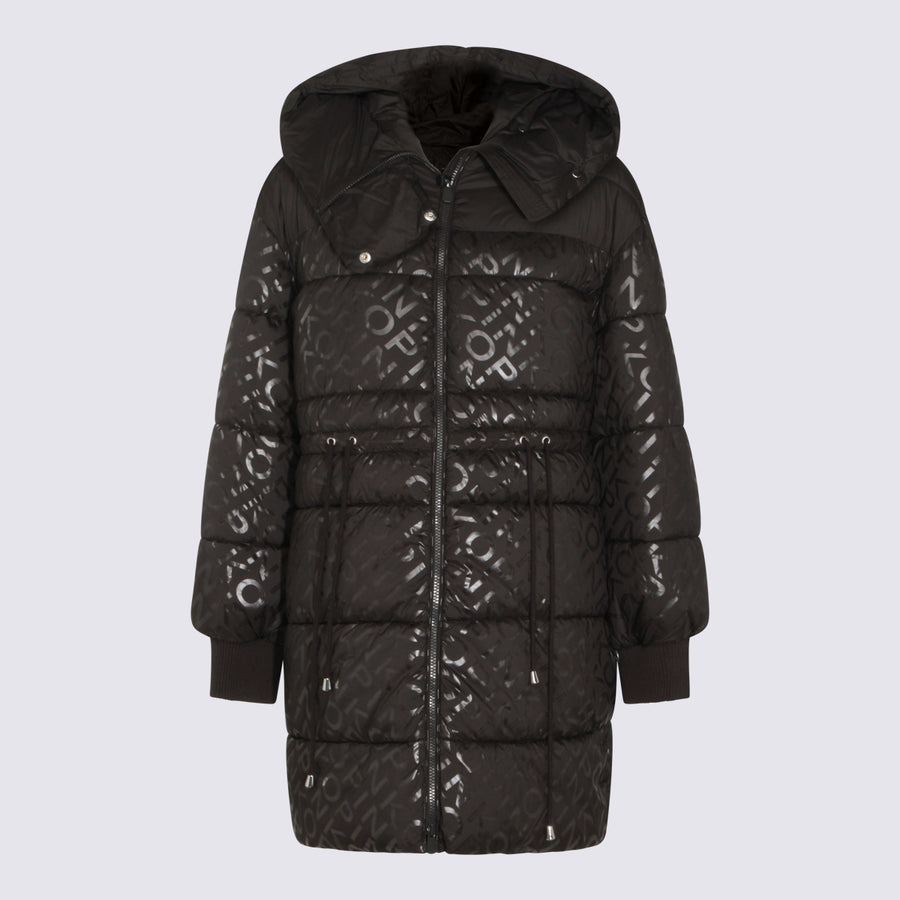 Pinko 100% Polyamide down jacket in black