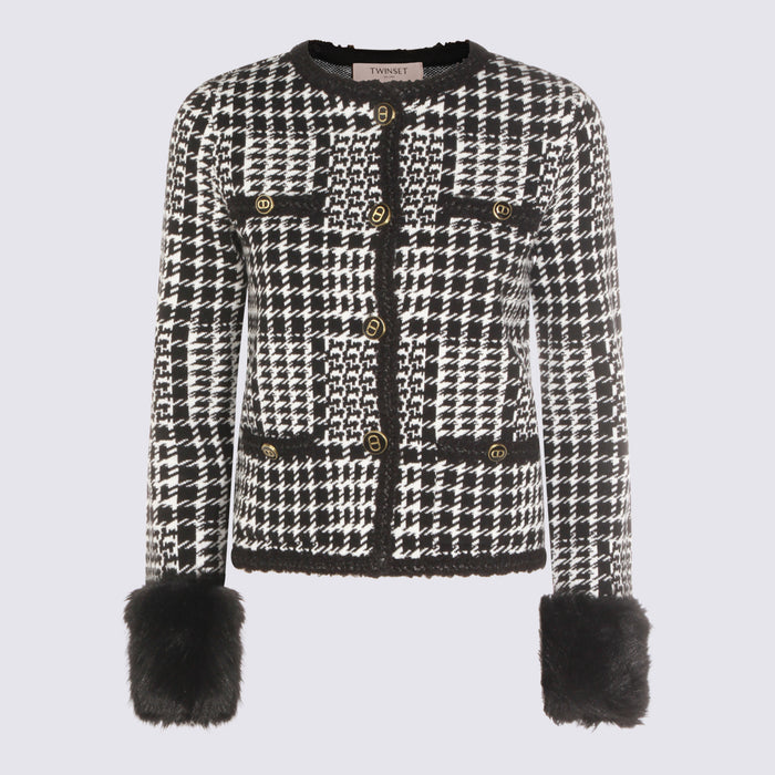 Twin-set Jackets Check Neve/nero _pl