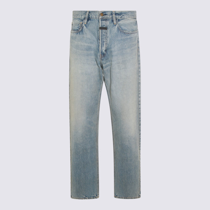 Fear Of God Jeans Light Indigo _100 % Co