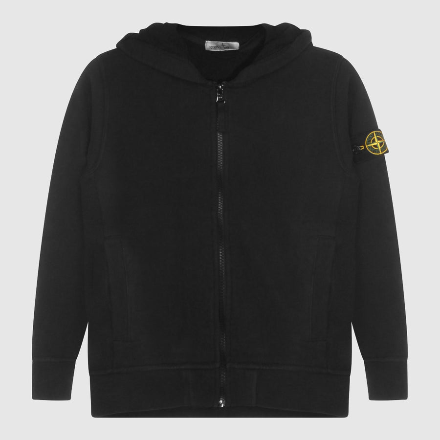 Stone Island 100% Cotton hoodie in black
