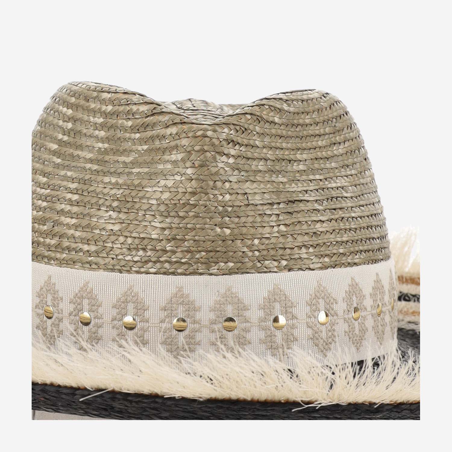 FERRUCCIO VECCHI Hats Red Paglia