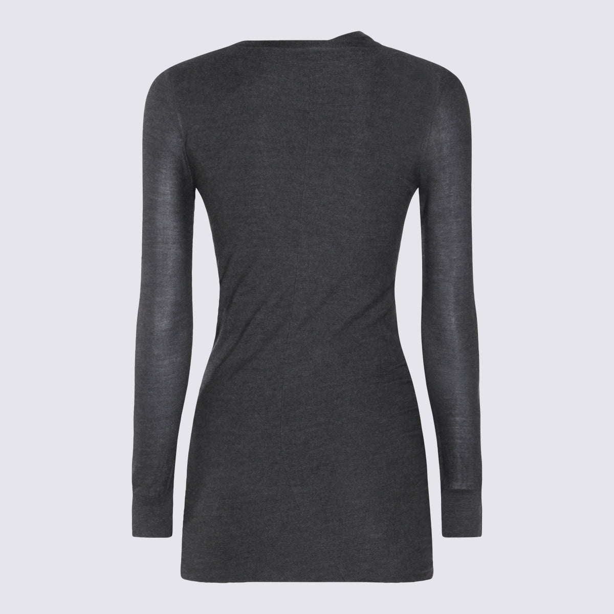 AYA MUSE Dresses Charcoal Silk Cashmere