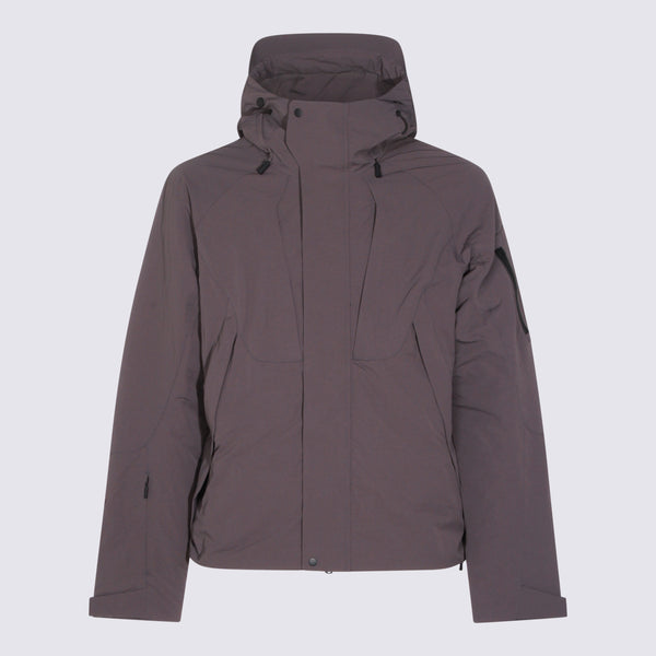 Jg1 100% Nylon down jacket in gray