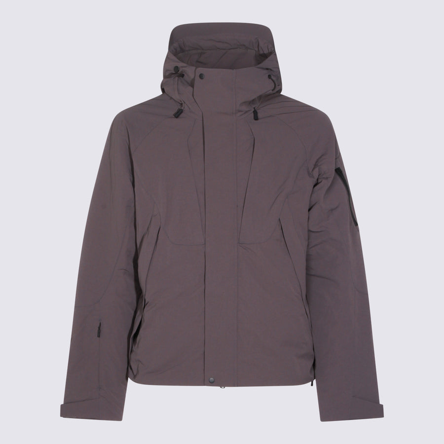 Jg1 100% Nylon down jacket in gray