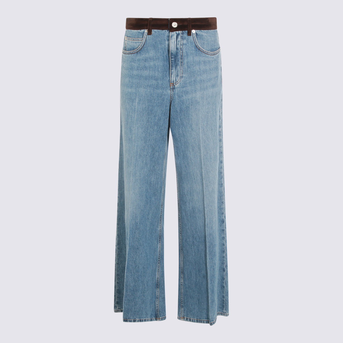 Marni Jeans Deep Blue _100 % Co