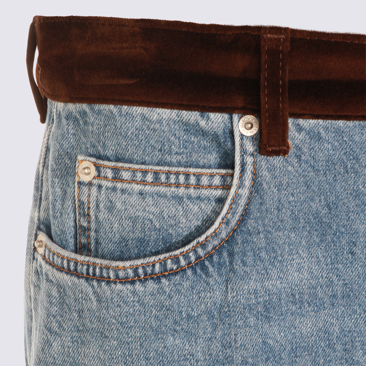 Marni Jeans Deep Blue _100 % Co