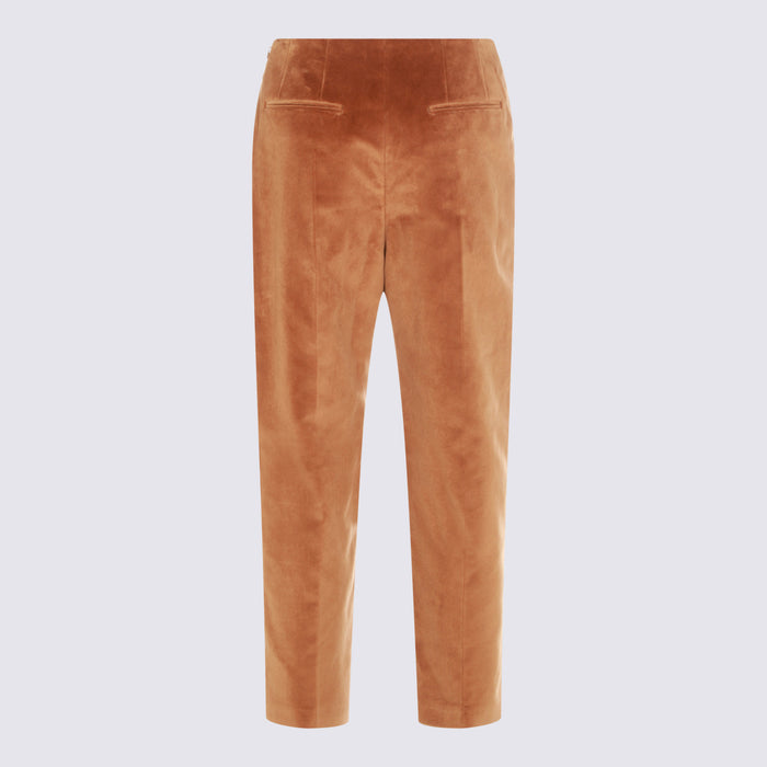 Marni Trousers Brown _100 % Co