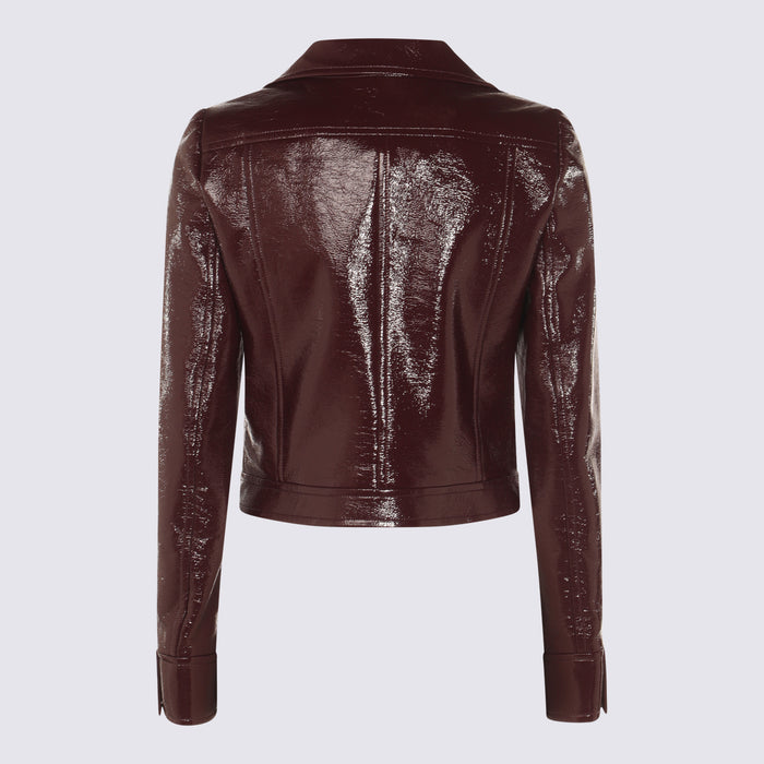 Courreges Jackets Purple _co Plu Ea