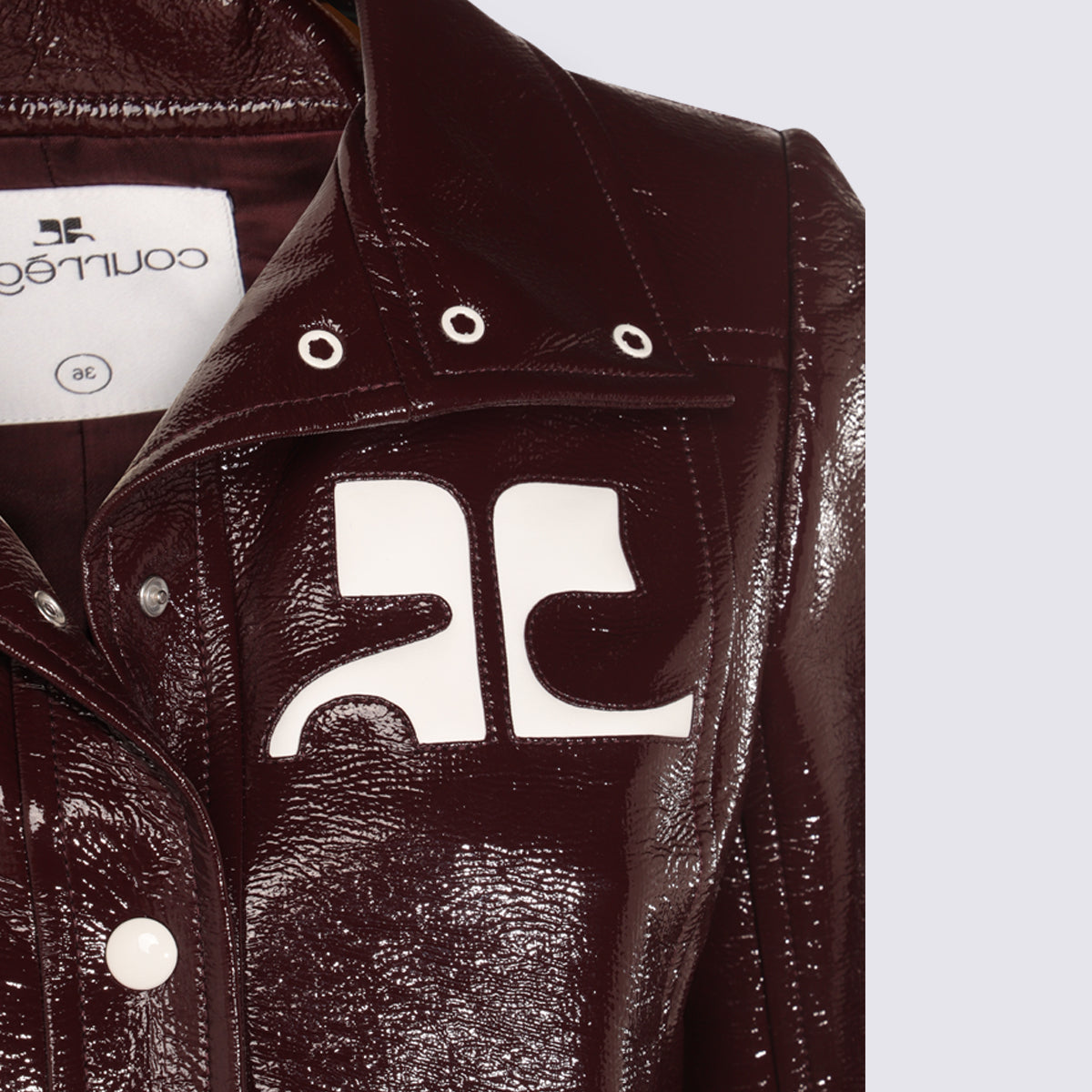 Courreges Jackets Purple _co Plu Ea