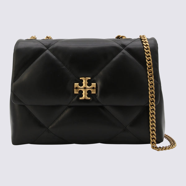 Tory Burch Leather shoulder bag in black