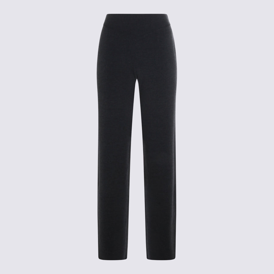 Aya Muse 75% wool trousers in charcoal
