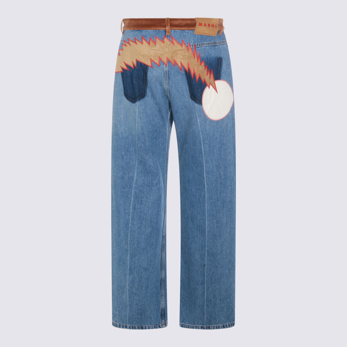 Marni Jeans Deep Blue _co