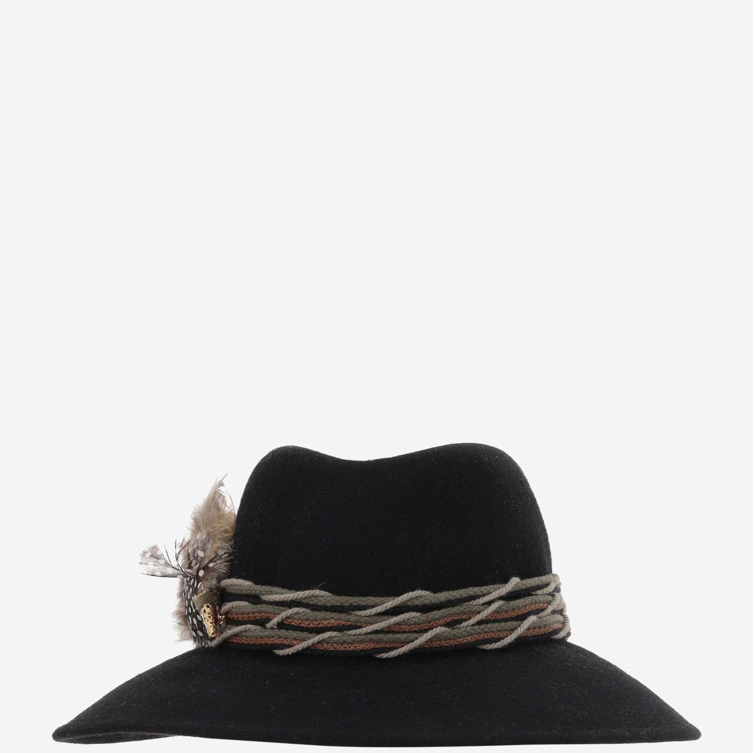 ALEXIA ALVAREZ DE TOLEDO Hats Black Lana