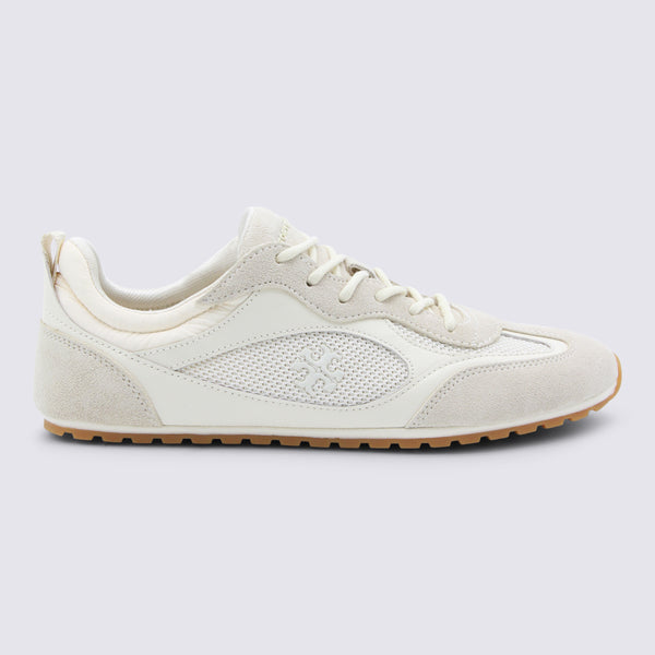 Tory Burch Suede sneaker in white