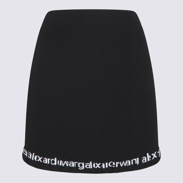 Alexander Wang 100% Cotton skirt in black