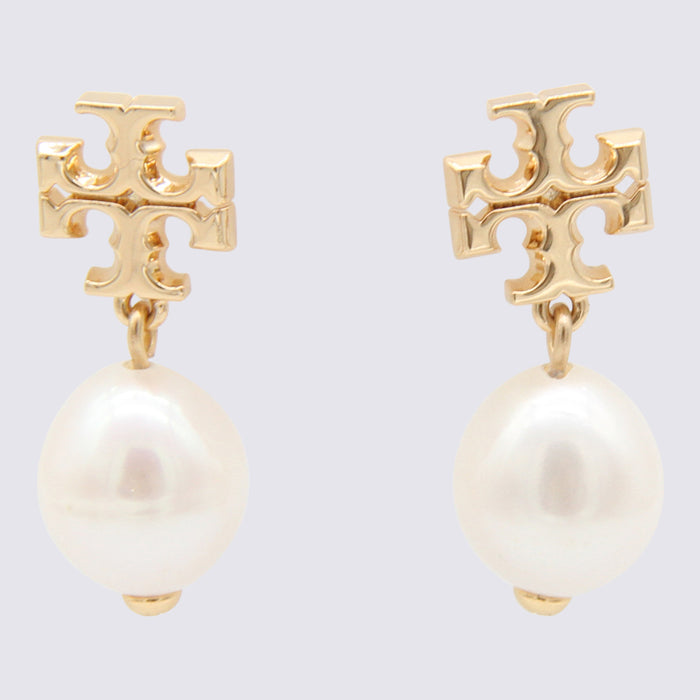 Tory Burch Bijoux Gold/ivory _brass Pearl Titanium