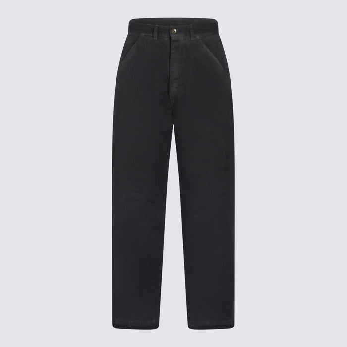 Maison Margiela Trousers Stone Wash Blue _pl Co