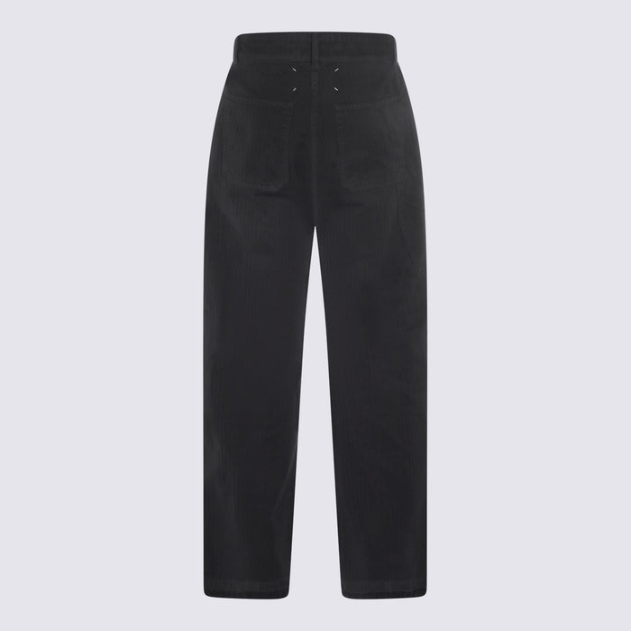 Maison Margiela Trousers Stone Wash Blue _pl Co