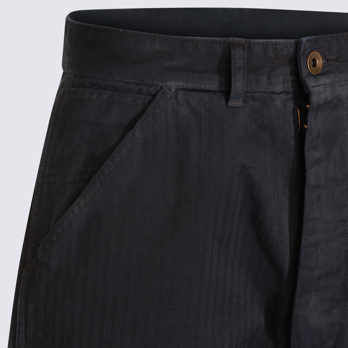 Maison Margiela Trousers Stone Wash Blue _pl Co