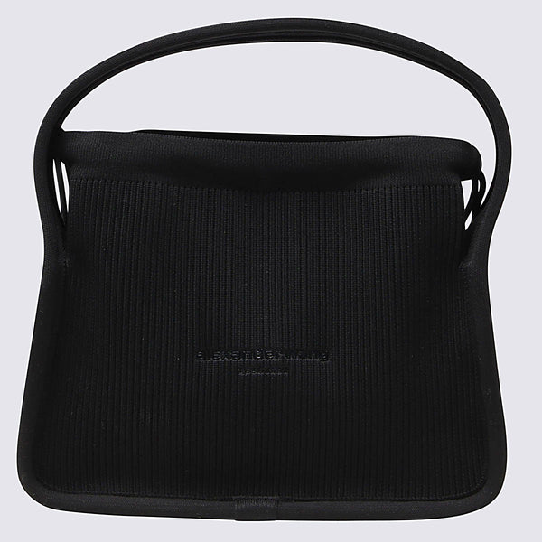 Alexander Wang 100% cotton shoulder bag in black