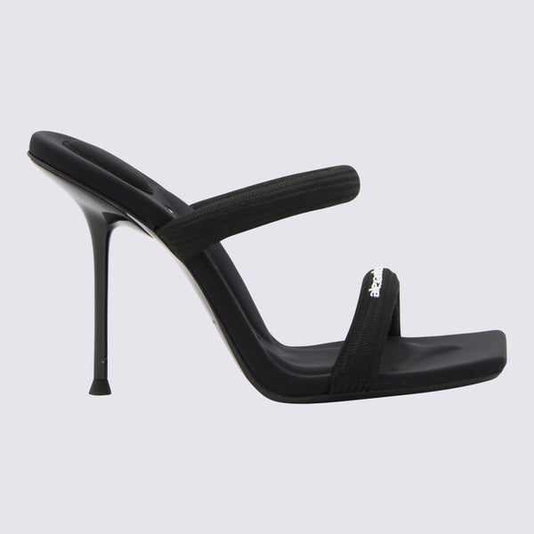 Alexander Wang Upper: Knit. Sole: Synthetic. heel sandal in black