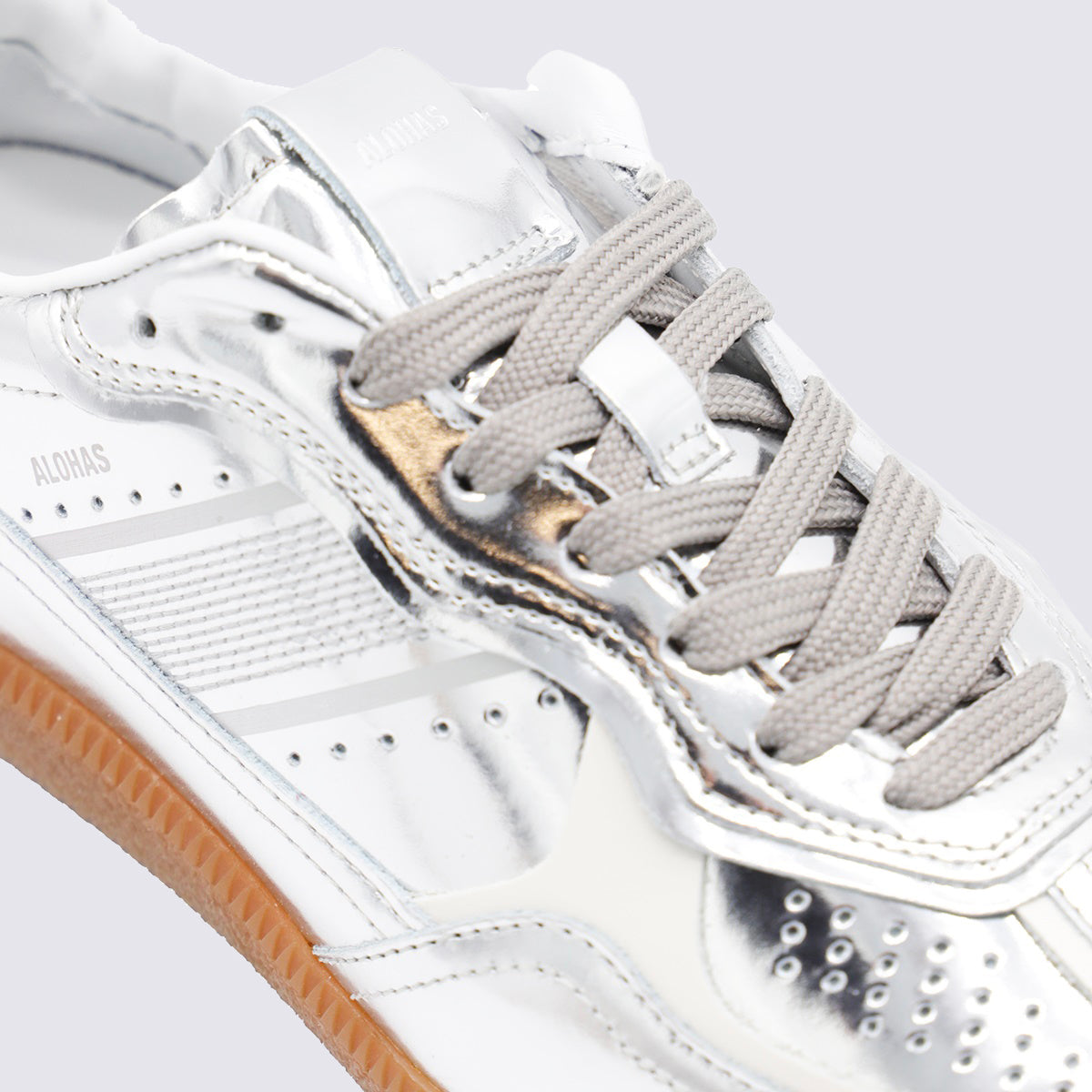 ALOHAS Sneakers Rife Shimmer Silver Cream _cover Le Sole El