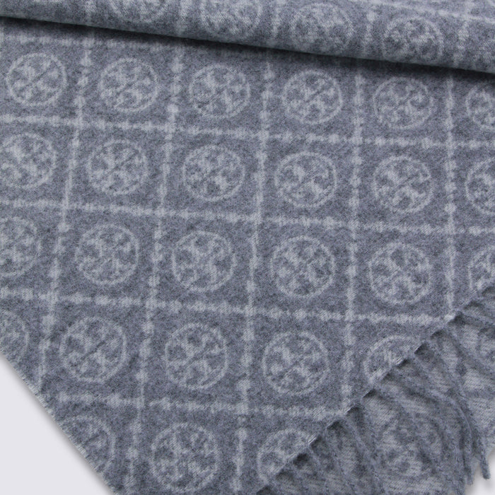 Tory Burch Scarfs Grey _wo Ws