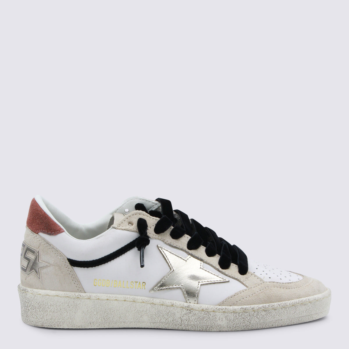 Golden Goose Sneakers White/beige/platinum Rust _cover Tex/le - Sole El