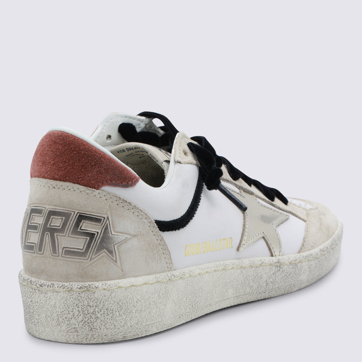Golden Goose Sneakers White/beige/platinum Rust _cover Tex/le - Sole El