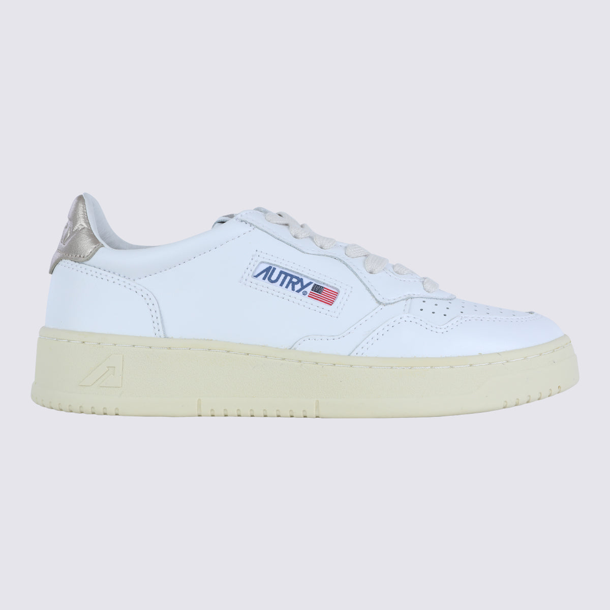 AUTRY Sneakers Leat/leat Wht/gold _cover Le Sole El