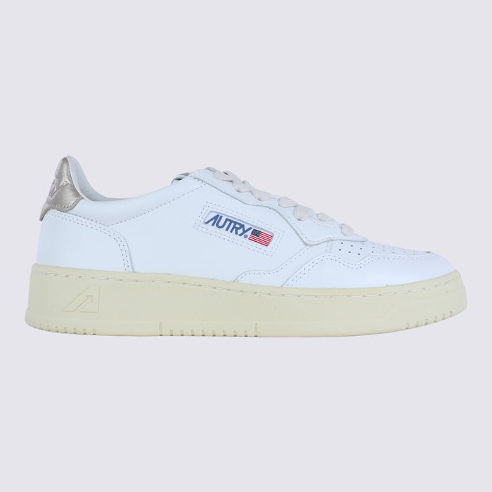 AUTRY Sneakers Leat/leat Wht/gold _cover Le Sole El