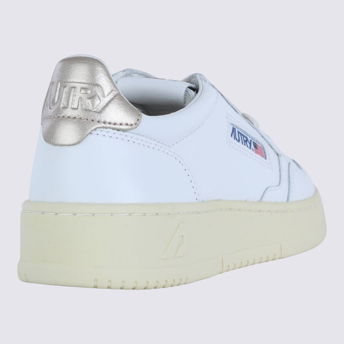 AUTRY Sneakers Leat/leat Wht/gold _cover Le Sole El