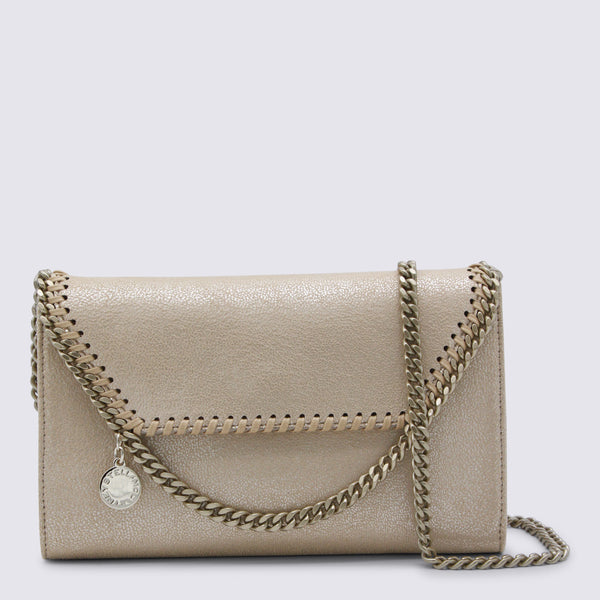 Stella McCartney 100% PL shoulder bag in gold