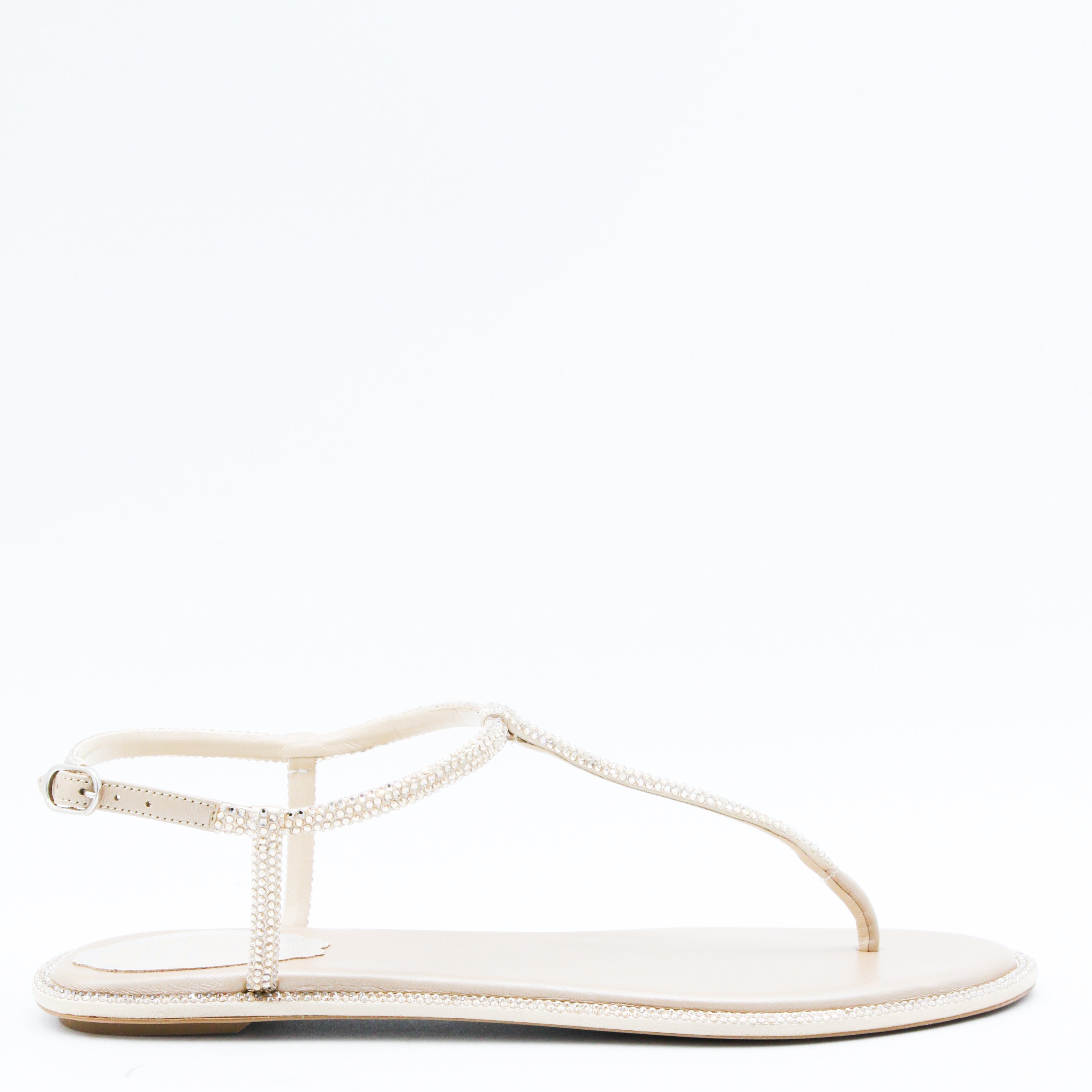 René Caovilla Flat shoes Beige _cover Le Sole El
