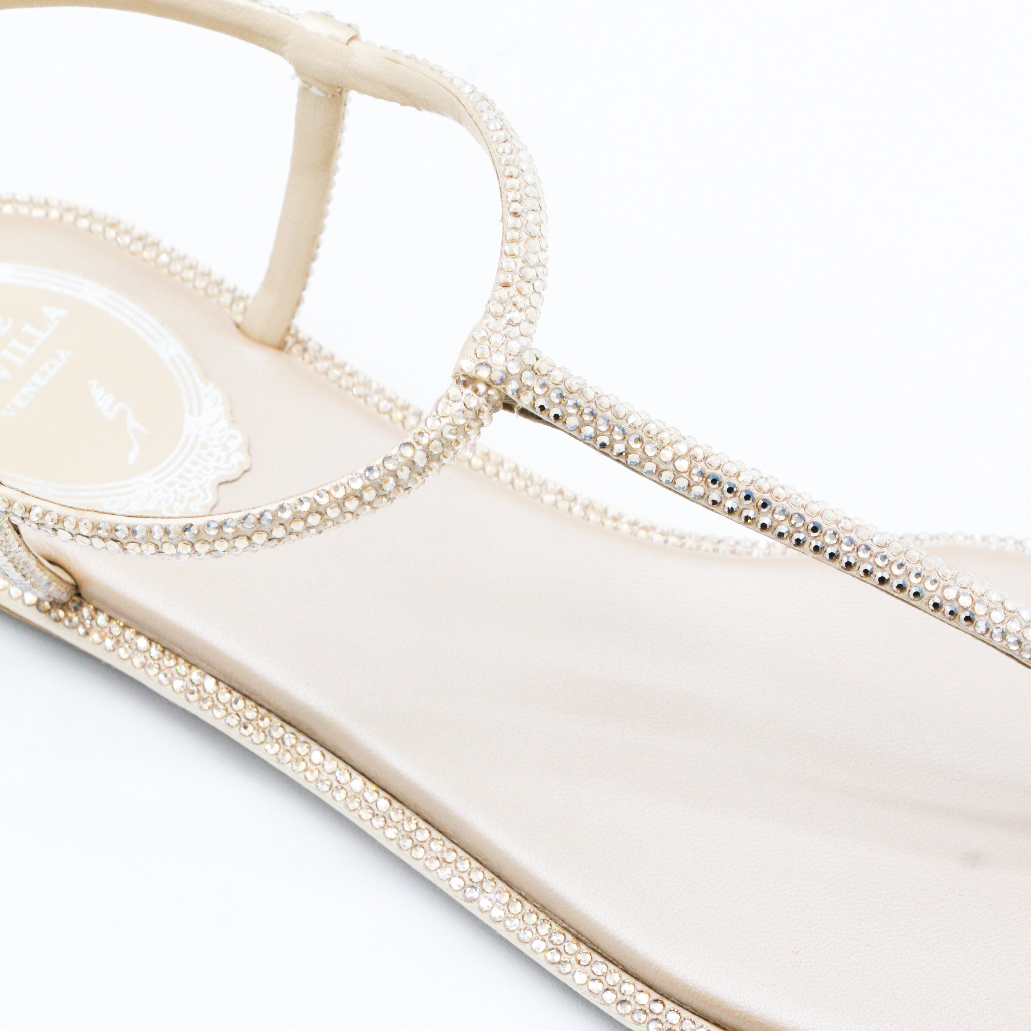 René Caovilla Flat shoes Beige _cover Le Sole El