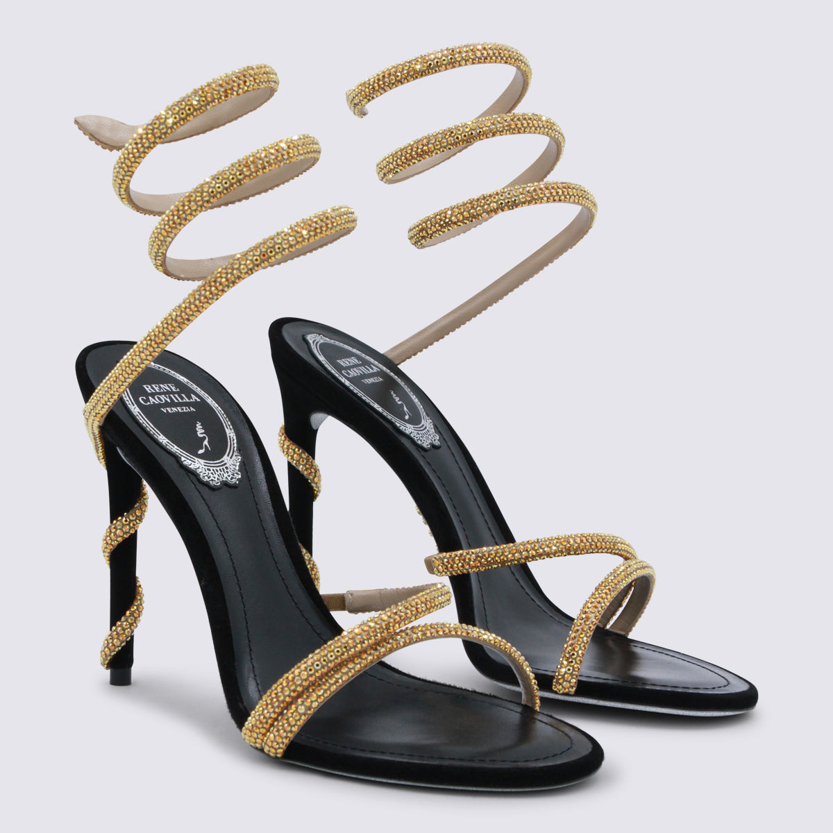 René Caovilla Sandals Black _cover Le Sole El